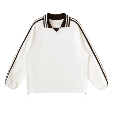 D.PLVG 26 Lapel Collar Sweatshirt