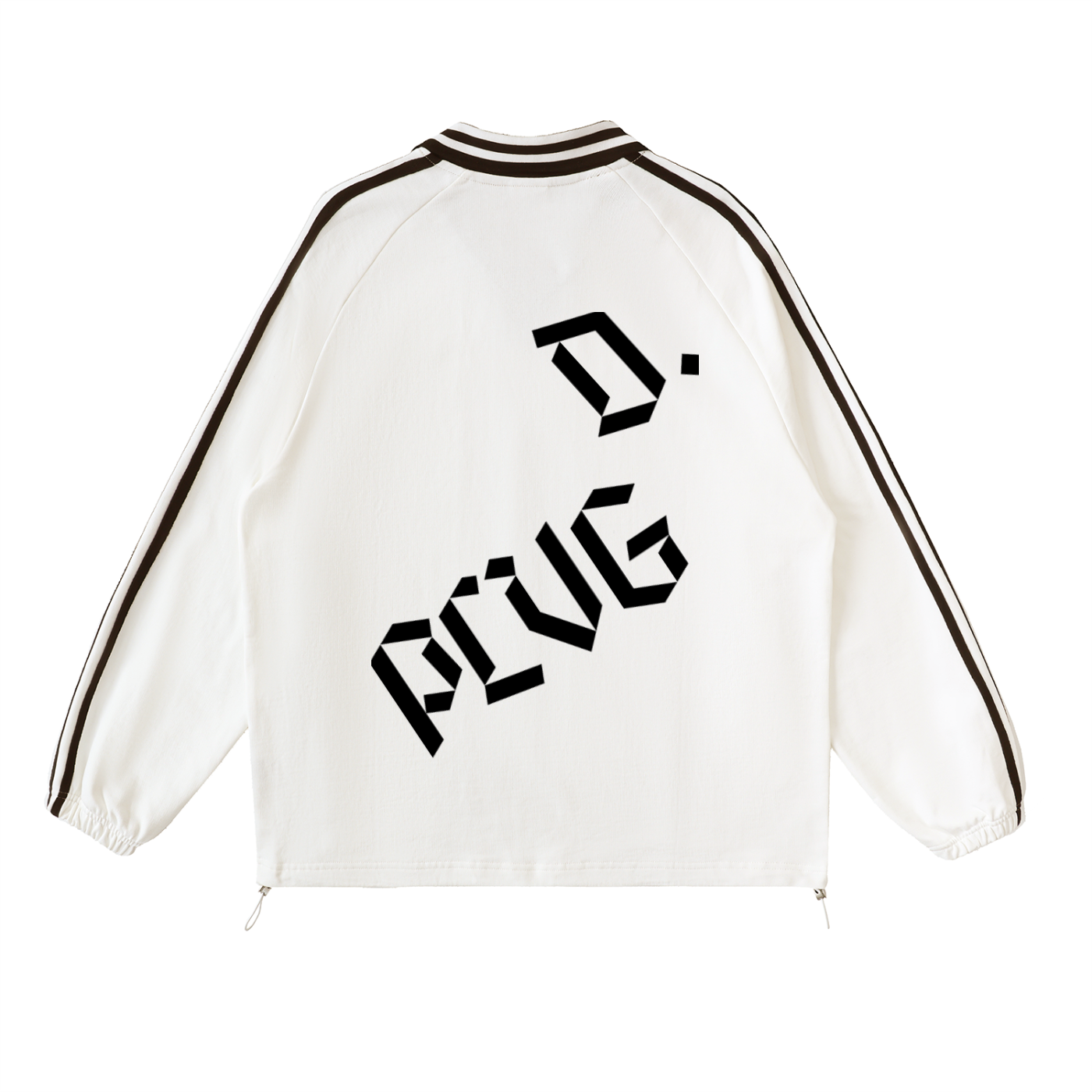 D.PLVG 26 Lapel Collar Sweatshirt
